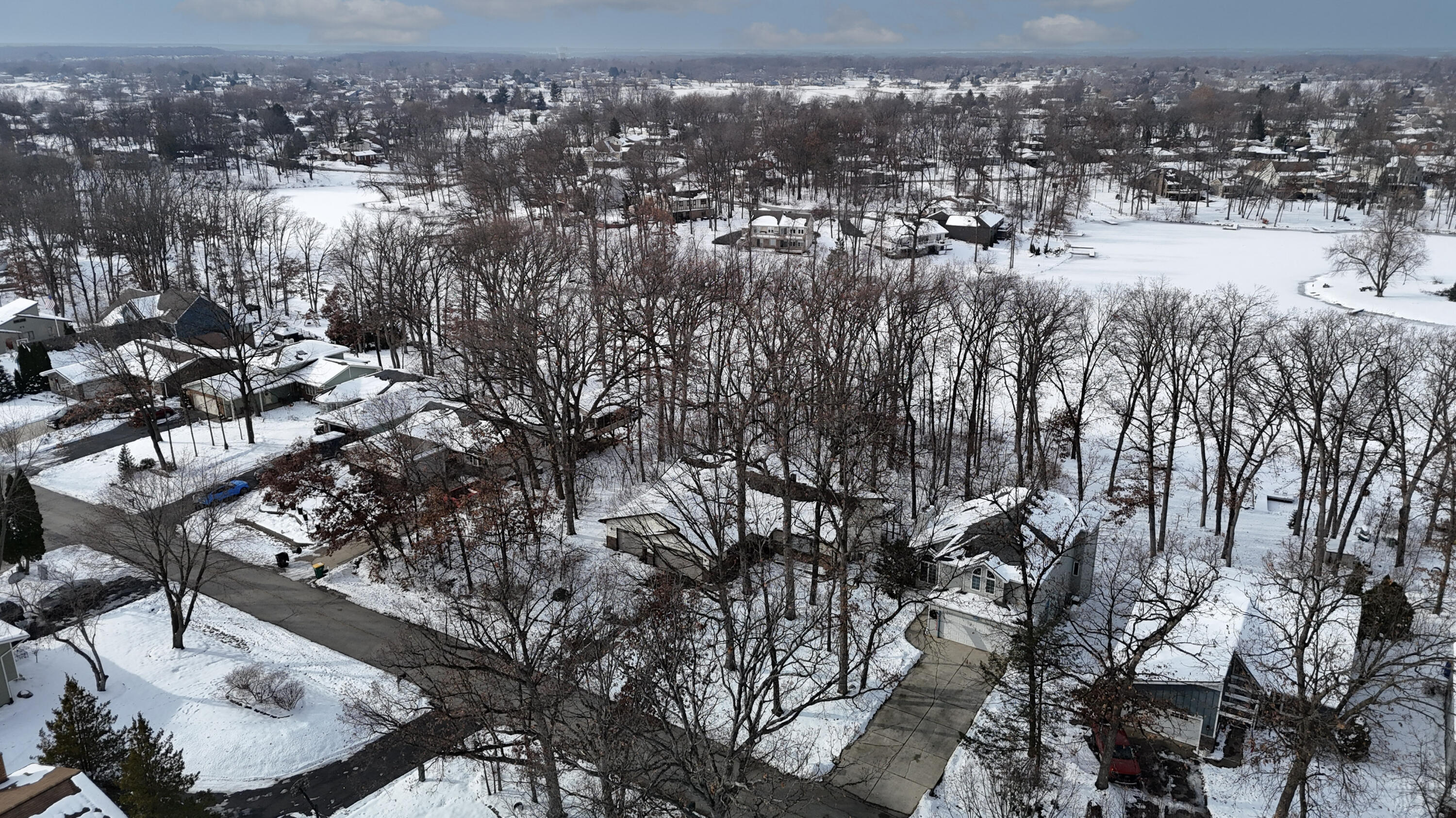 2091 Hidden Valley Drive Crown Point, IN 46307 - Photo 37 of 38 a view of a lake view