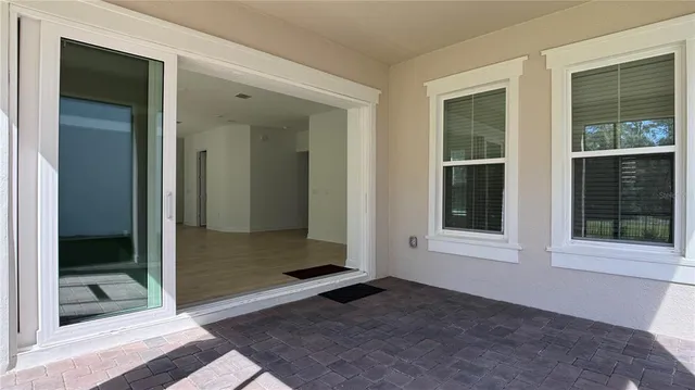 a view of empty room