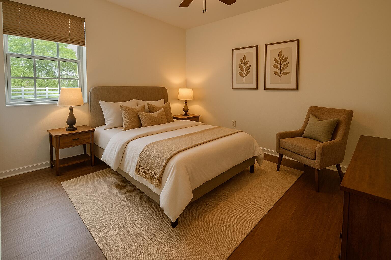 3935 Hanover Circle Loxahatchee, FL 33470 - Photo 19 of 29 DIGITALLY STAGED BEDROOM 2