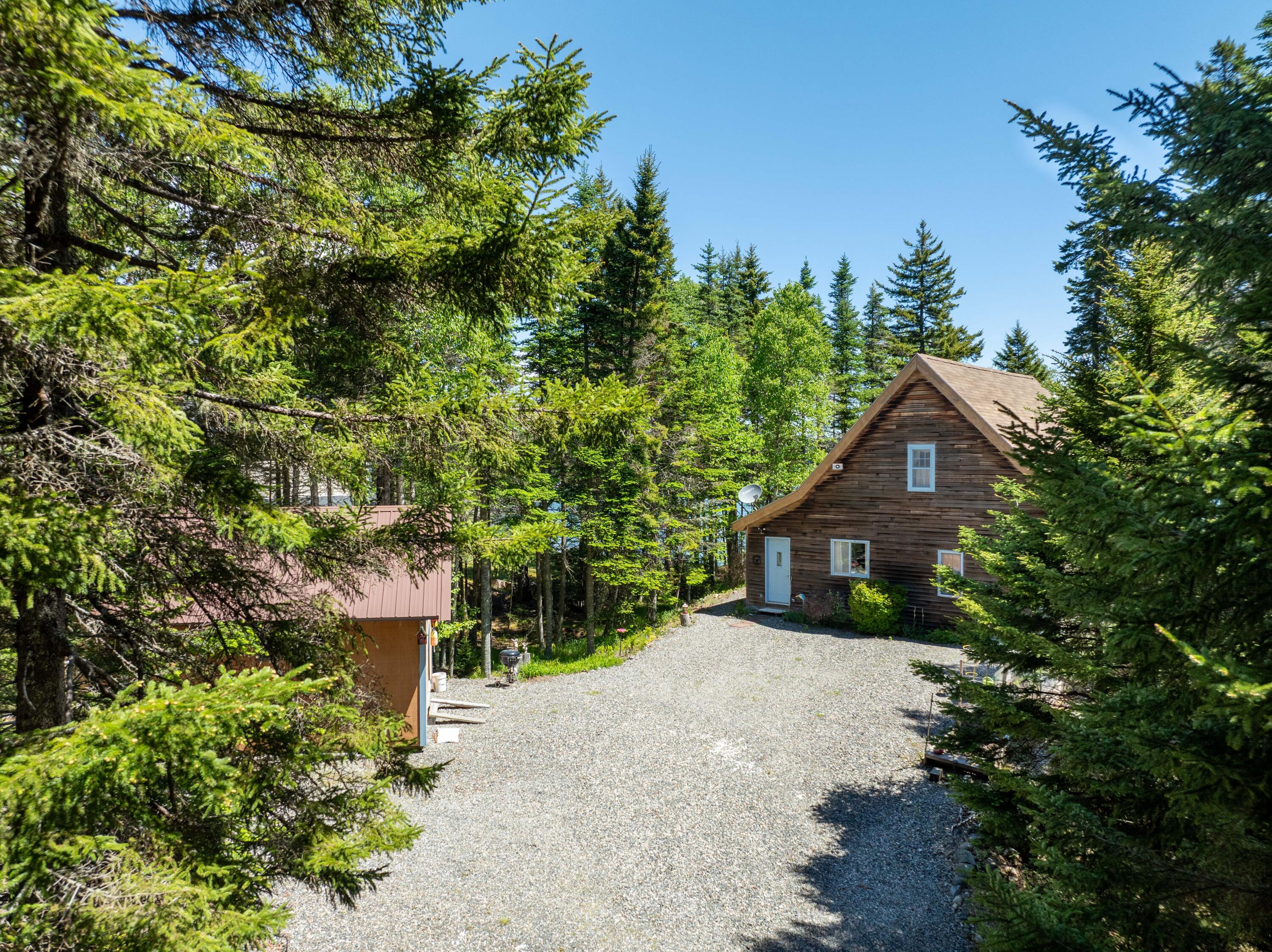 576 Duck Cove Road Roque Bluffs, ME 04654 - Photo 18 of 56 Outside drone - 576 Duck Cove Rd. Roque