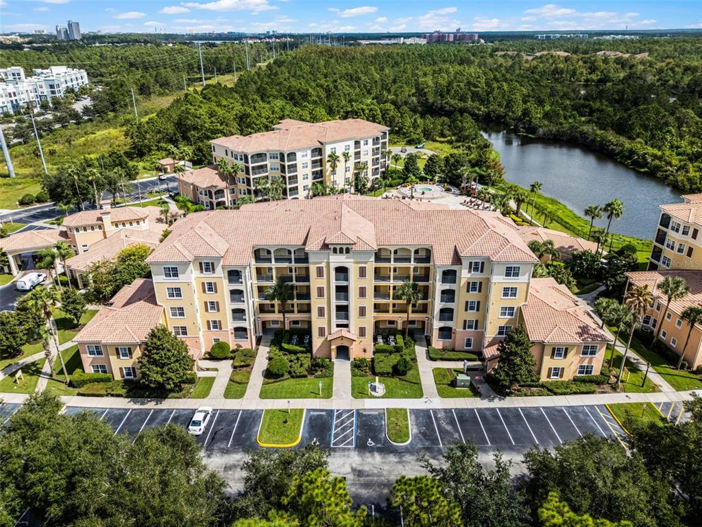8801 Worldquest Boulevard, Unit 4108 Orlando, FL 32821 - Photo 60 of 85 an aerial view of multiple houses