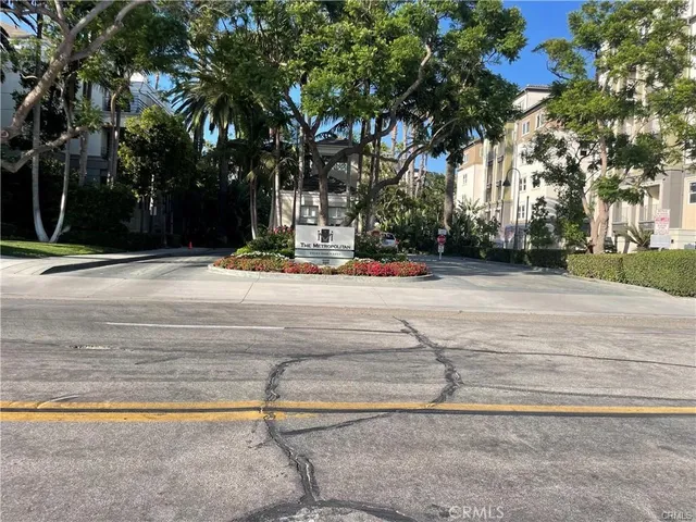 a view of street along with trees