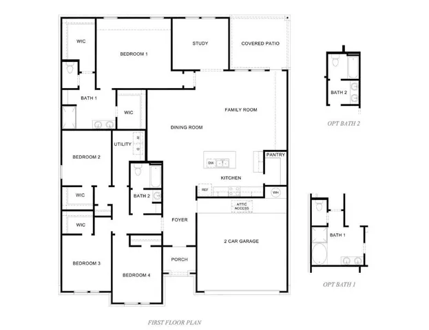 a picture of a floor plan