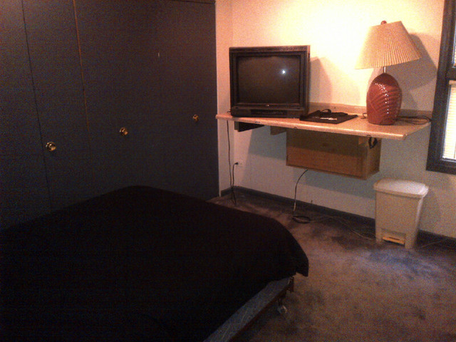 1730 Good Avenue Park Ridge, IL 60068 - Photo 17 of 24 a bedroom with a bed and a television