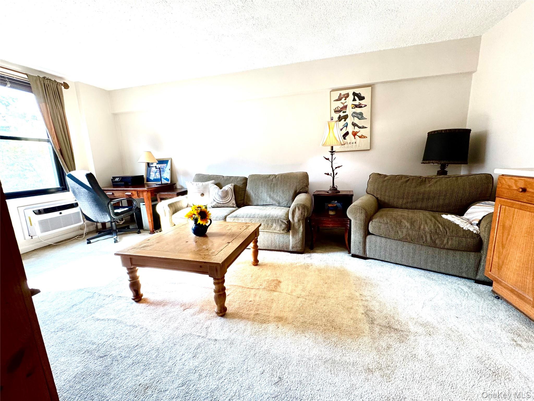 139-15 83rd Avenue, Unit 409 Queens, NY 11435 - Photo 26 of 38 a living room with furniture and a flat screen tv