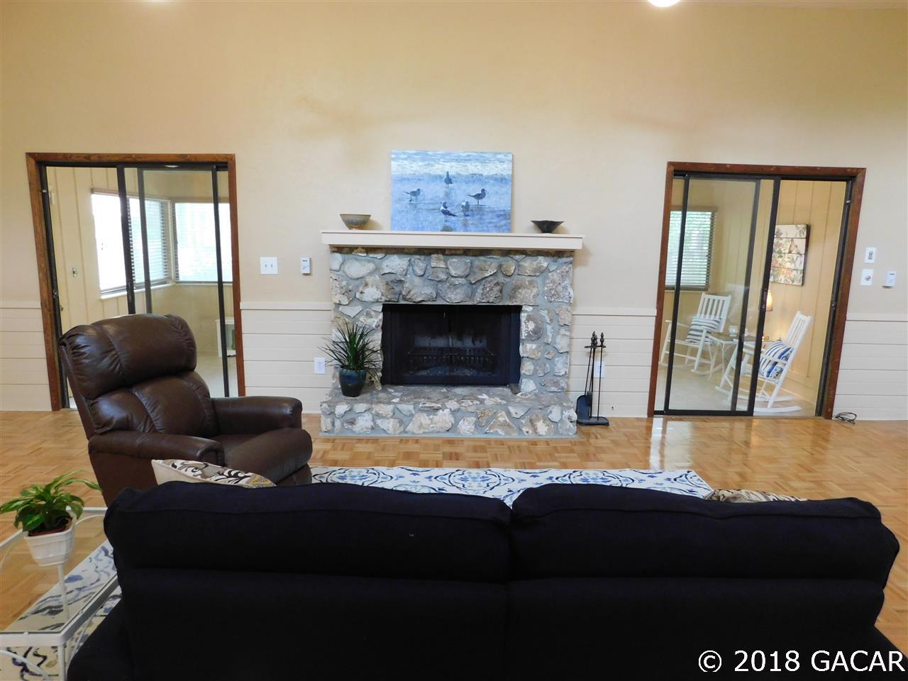 1710 Southwest 78th Street Gainesville, FL 32607 - Photo 3 of 30 Great Room Fireplace Looking West