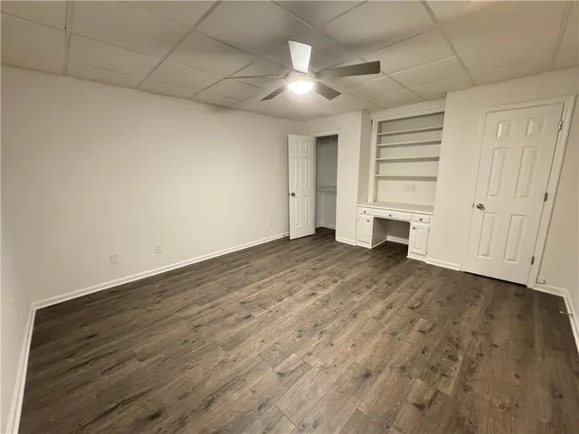 wooden floor in an empty room