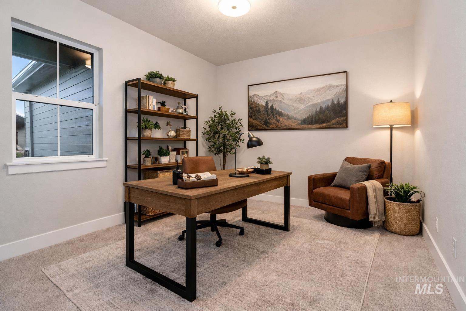 2147 East Blakehurst Avenue Kuna, ID 83634 - Photo 27 of 43 Office space with light carpet and baseboards