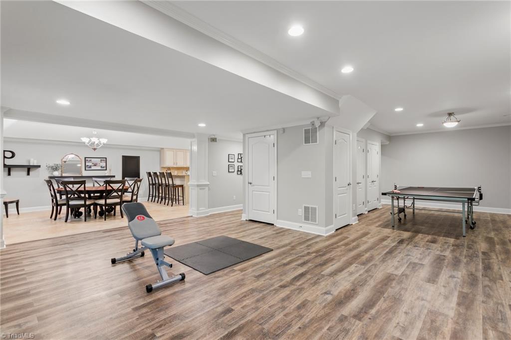 8505 Case Ridge Drive Oak Ridge, NC 27310 - Photo 5 of 35 Second living room / rec area