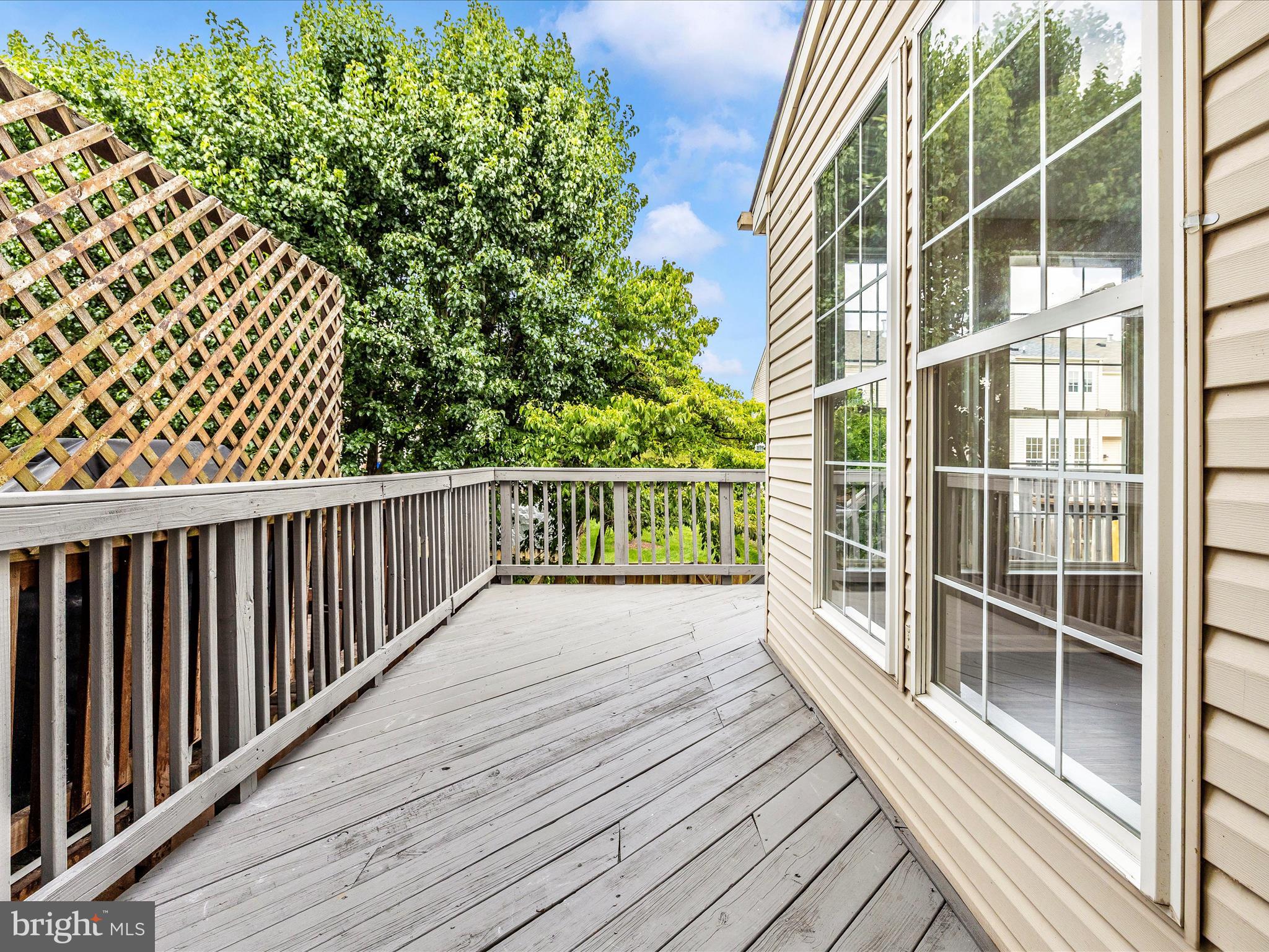 5534 Upshur Square Frederick, MD 21703 - Photo 42 of 46 a balcony with wooden floor