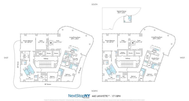 $36,000,000 | 445 Lafayette Street, Unit PH18/PH17 | NoHo