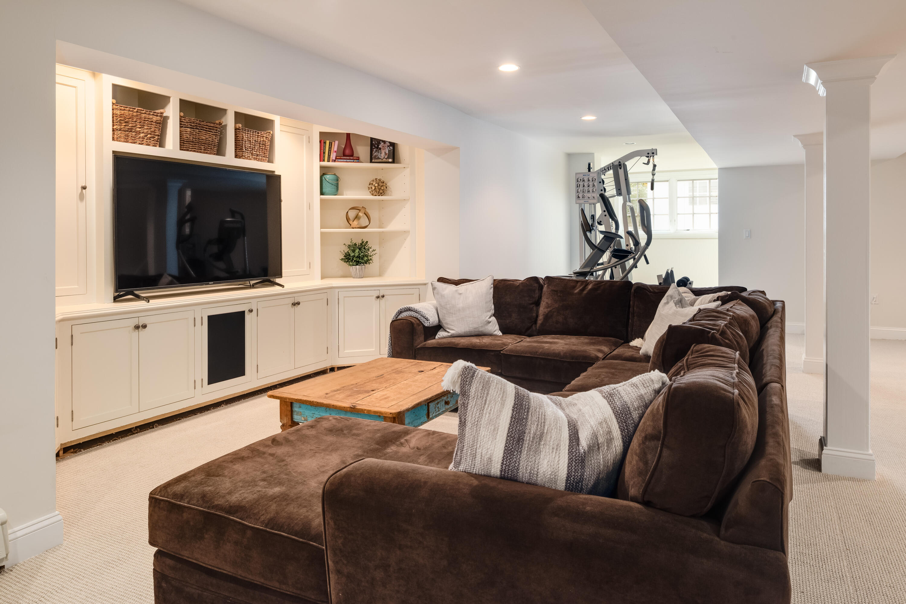58 Allwood Road Darien, CT 06820 - Photo 29 of 38 Media and Exercise Room