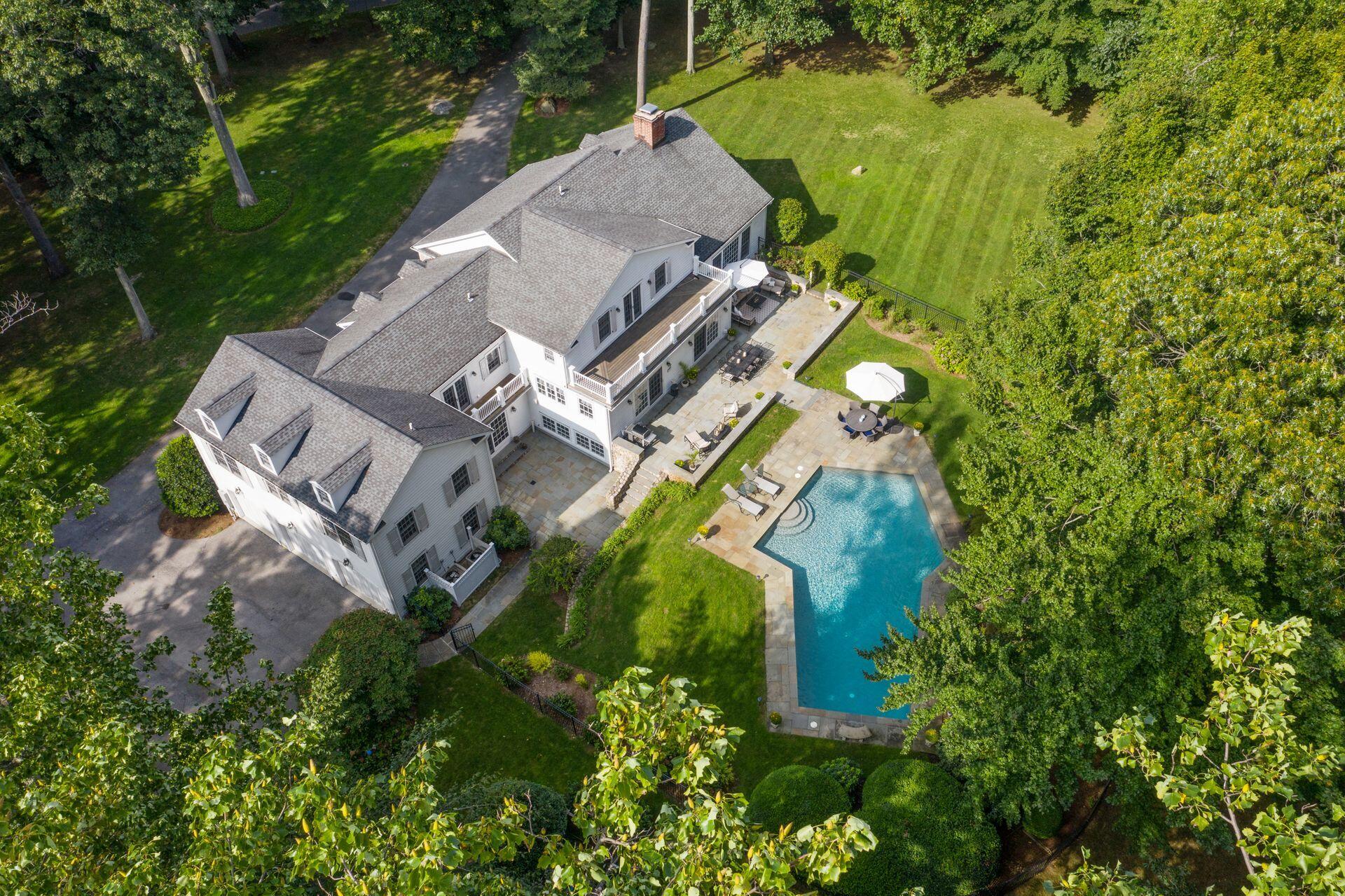 58 Allwood Road Darien, CT 06820 - Photo 34 of 38 Aerial