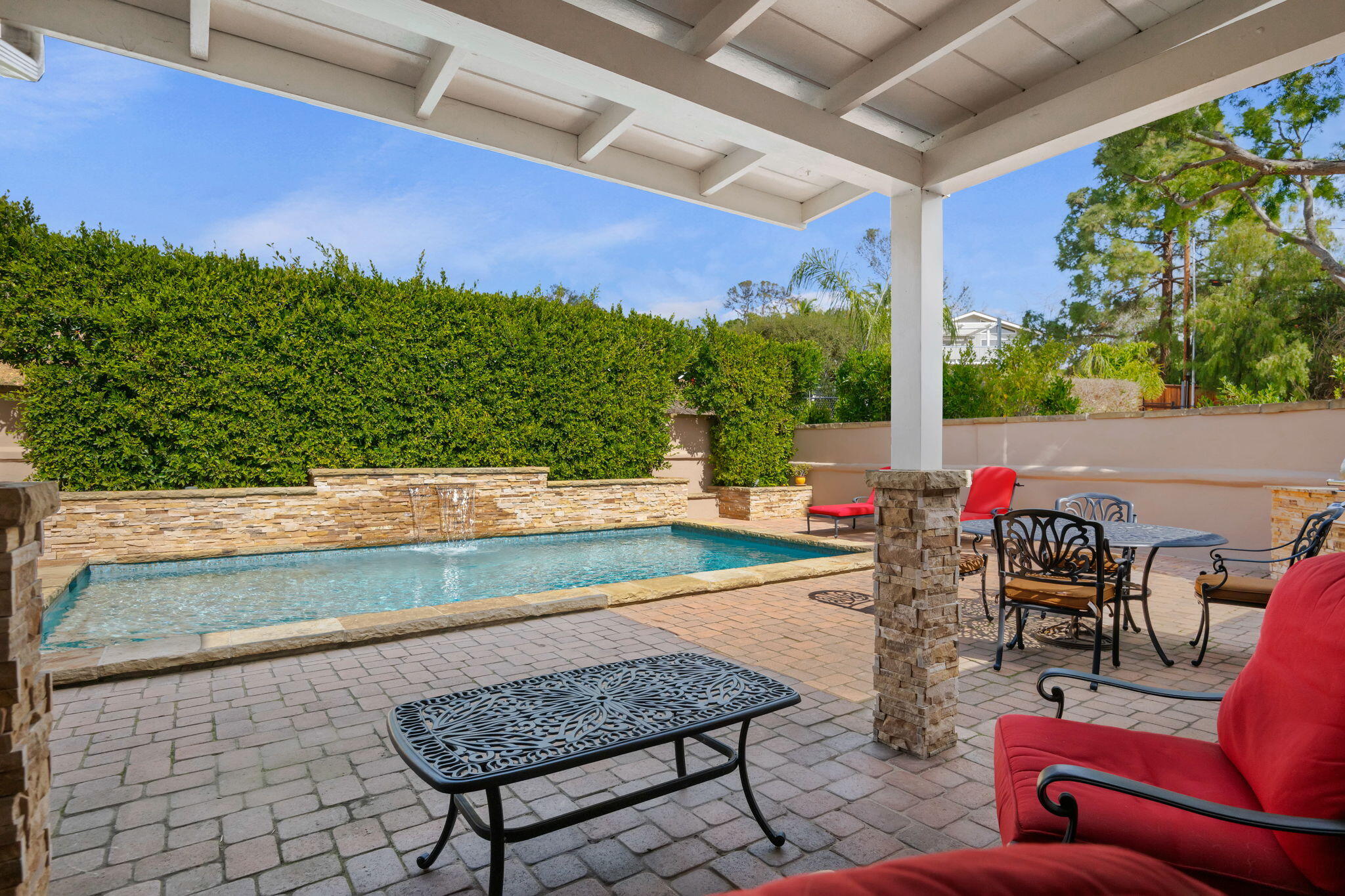 3956 Foothill Road Santa Barbara, CA 93110 - Photo 28 of 57 Covered Patio