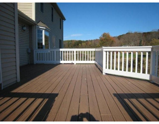 5 Ridge Road Hampden, MA 01036 - Photo 7 of 27 a view of deck with wooden floor and mountain view