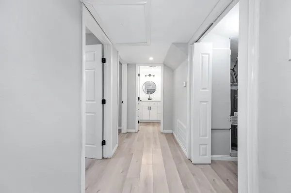 a view of a small space