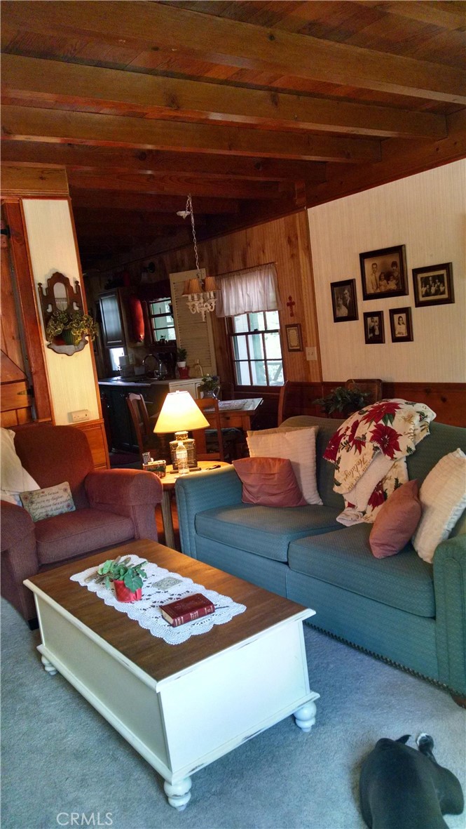 26370 Alpine Lane Twin Peaks, CA 92391 - Photo 36 of 37 a living room with furniture and a window