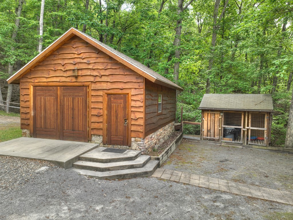 300 Forest Drive Morganton, GA 30560 - Photo 20 of 73 Detached Garage & Wood Shed
