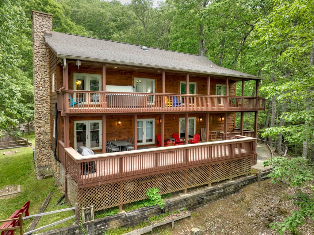 300 Forest Drive Morganton, GA 30560 - Photo 42 of 73 2 Huge Decks on Each Level