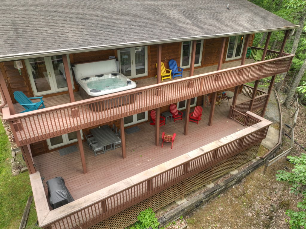 300 Forest Drive Morganton, GA 30560 - Photo 63 of 73 2 Stories of Decks