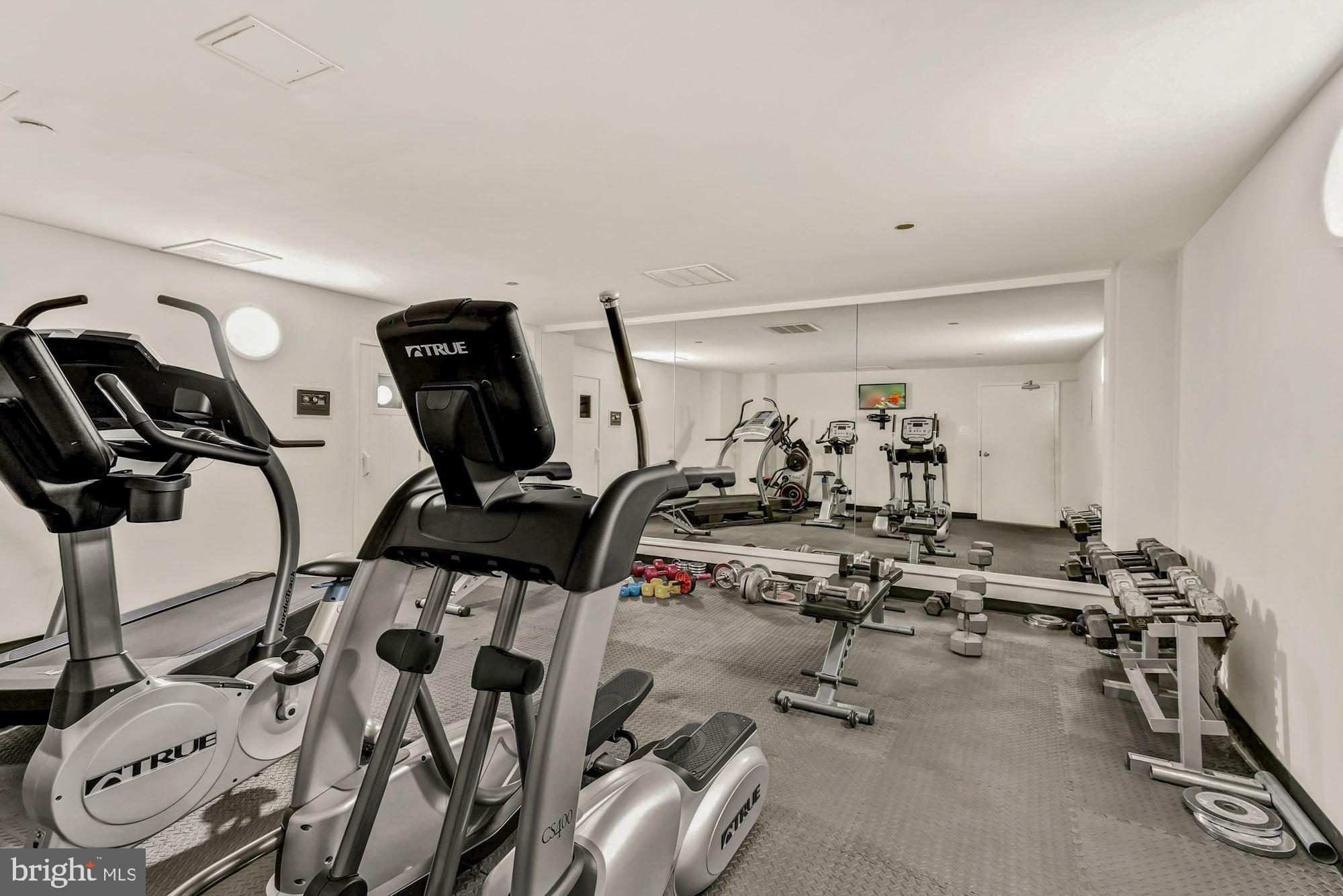 1301 North Courthouse Road, Unit 801 Arlington, VA 22201 - Photo 28 of 31 Well-equipped on-site private gym