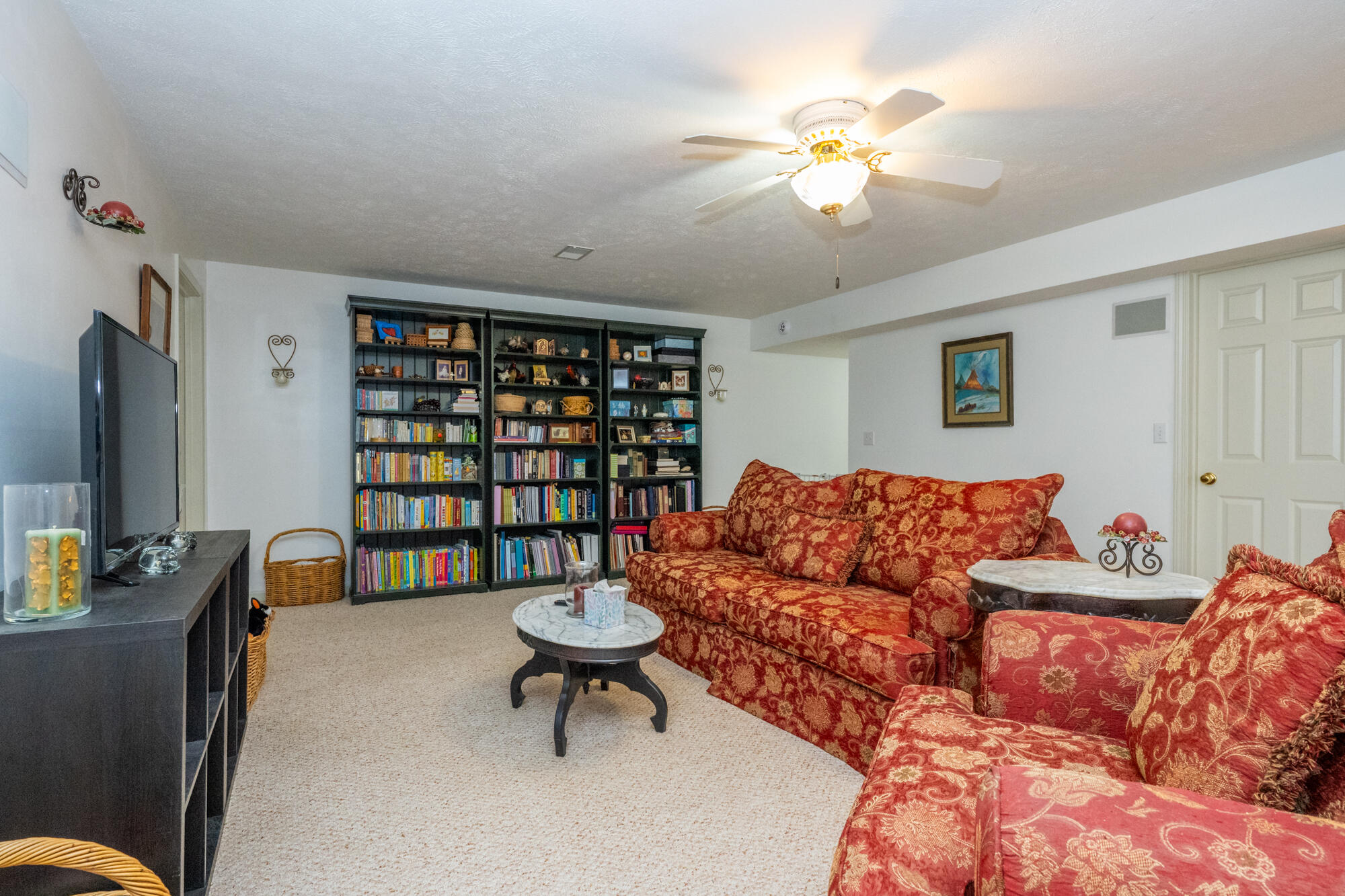5324 Becht Road Coloma, MI 49038 - Photo 20 of 27 Basement Living Room