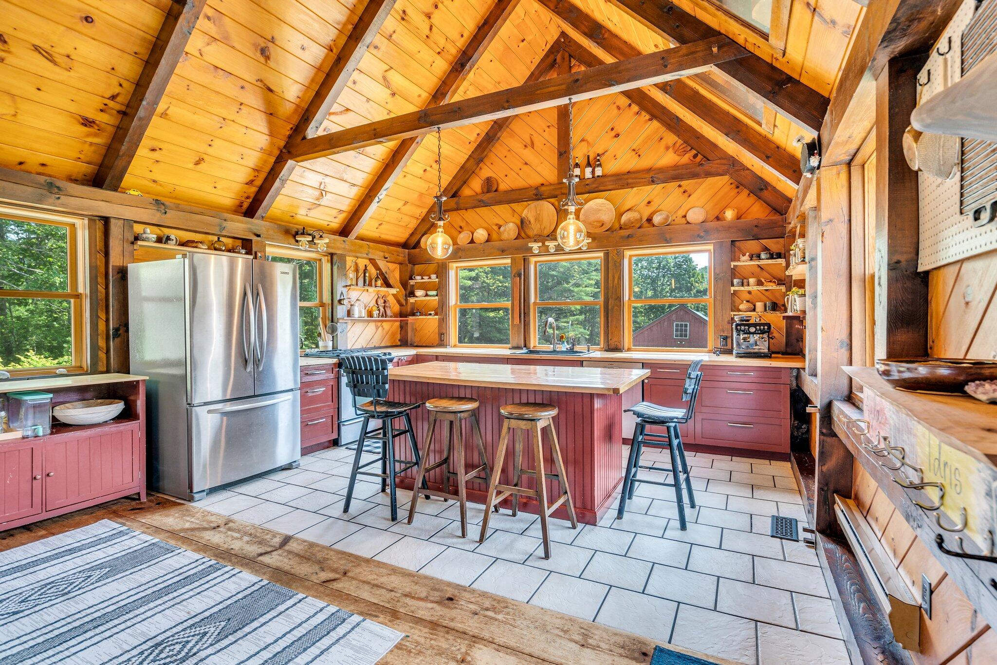 897 Lewis Hill Road Bowdoin, ME 04287 - Photo 16 of 79 Kitchen