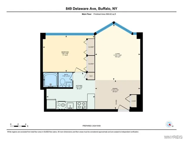 $1,450 | 849 Delaware Avenue, Unit 302, Buffalo, NY 14209