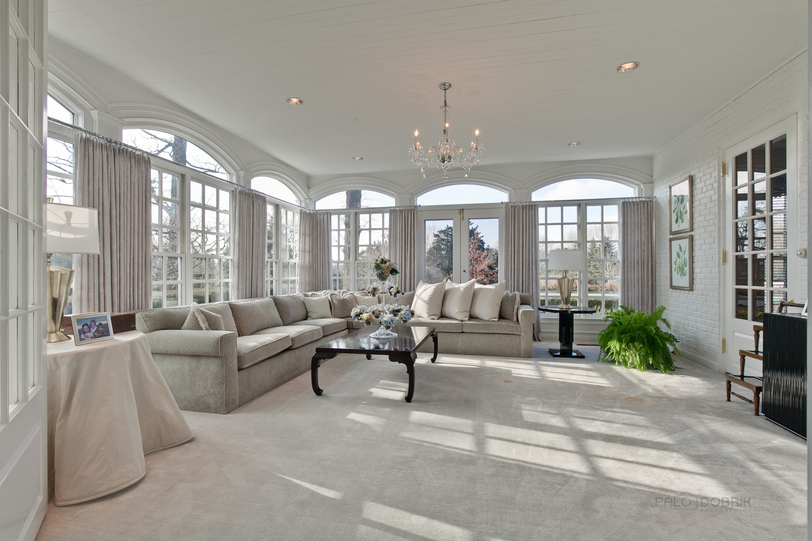 700 South Ridge Road Lake Forest, IL 60045 - Photo 5 of 47 a living room with furniture and a large window