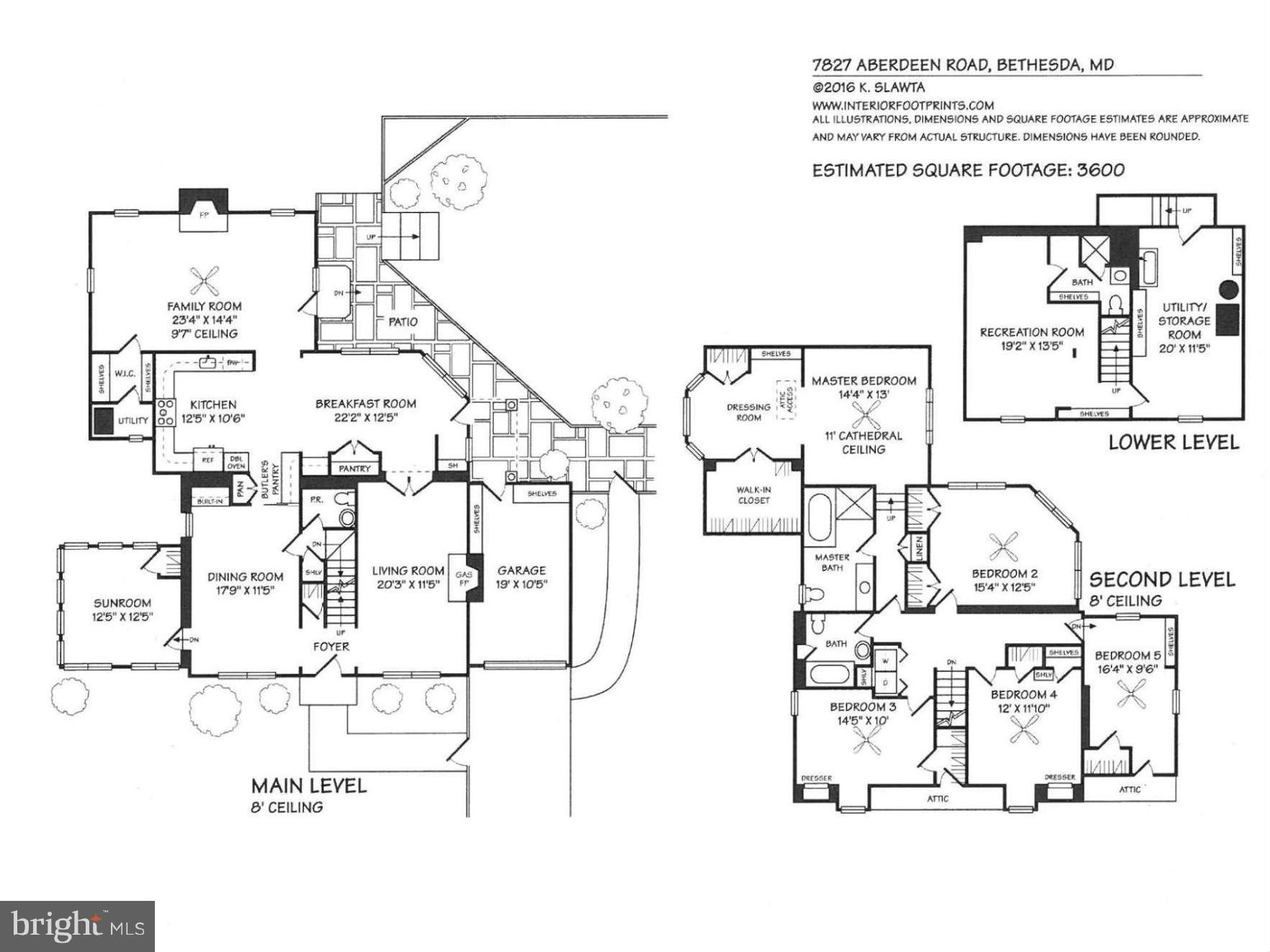 7827 Aberdeen Road Bethesda, MD 20814 - Photo 16 of 30 Approximately 3,600 finished sq. ft!