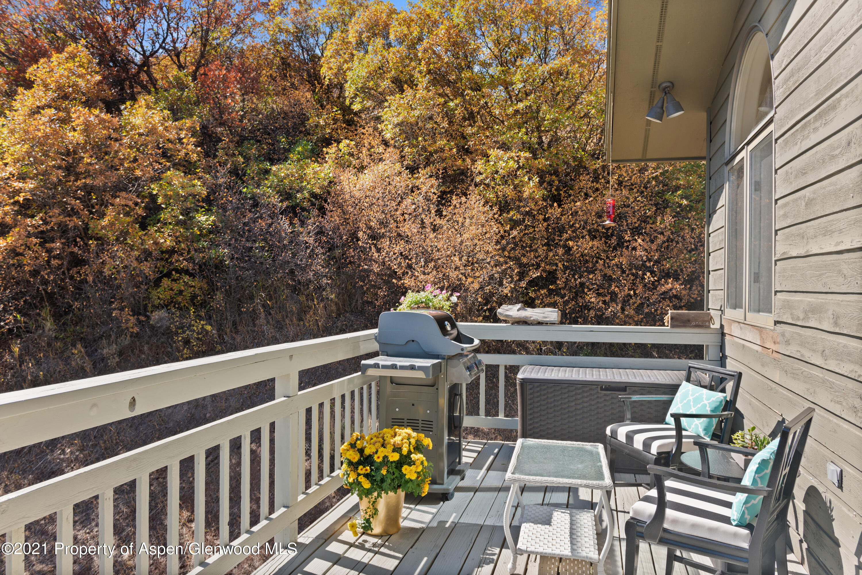 474 Upper Ranch Road Aspen, CO 81611 - Photo 27 of 43 a view of balcony with furniture