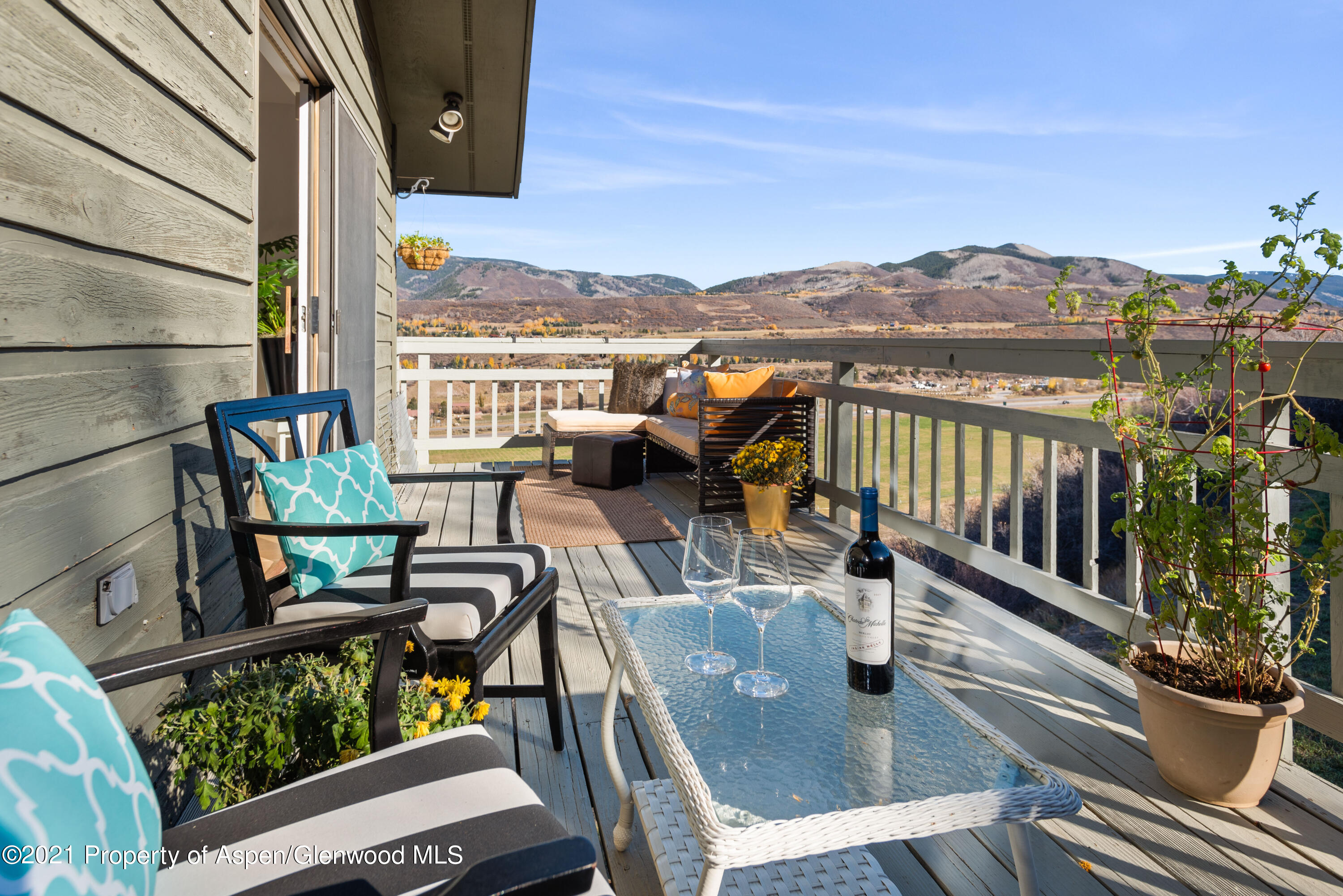 474 Upper Ranch Road Aspen, CO 81611 - Photo 30 of 43 an outdoor seating area with furniture
