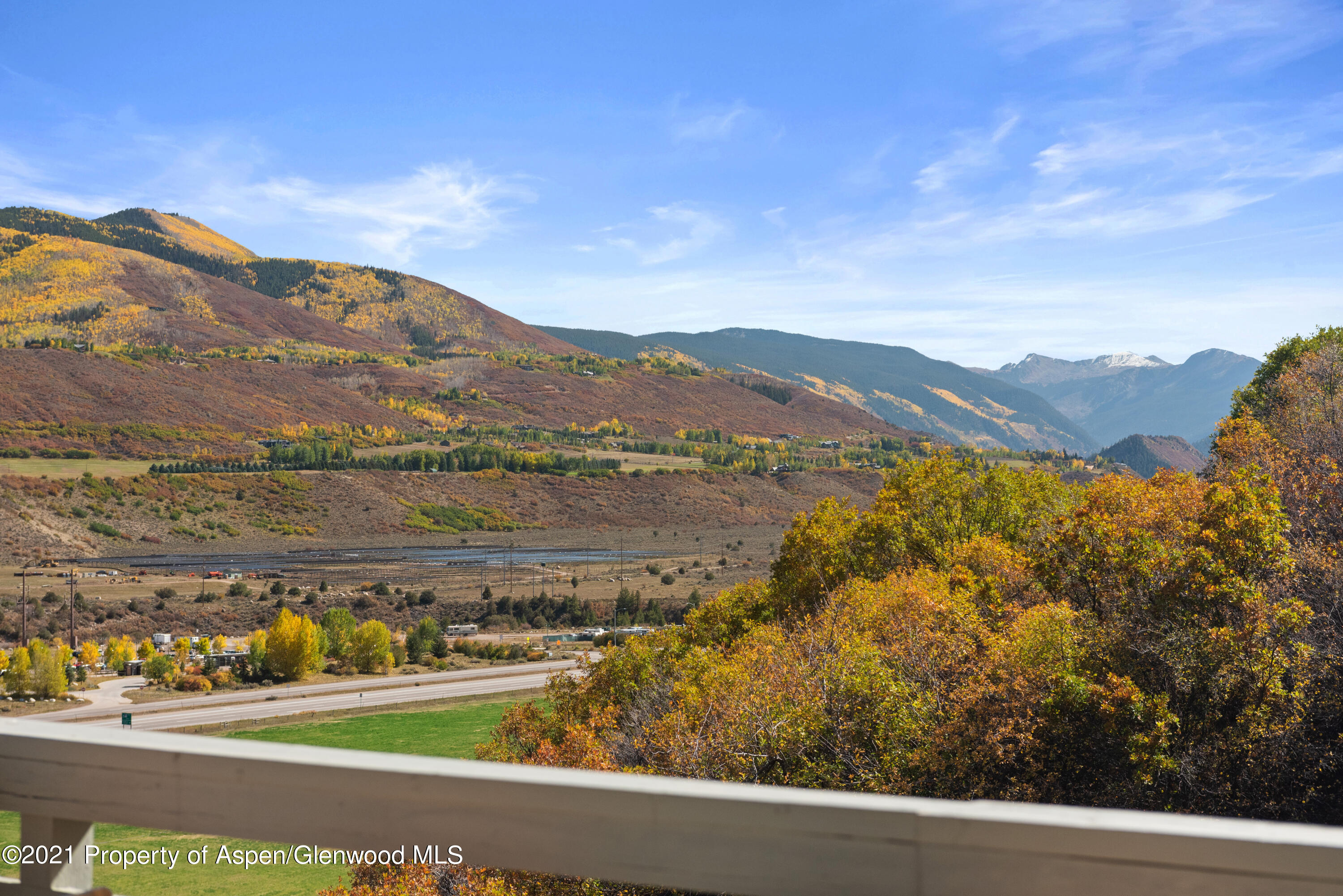 474 Upper Ranch Road Aspen, CO 81611 - Photo 34 of 43 a view of a city from a building