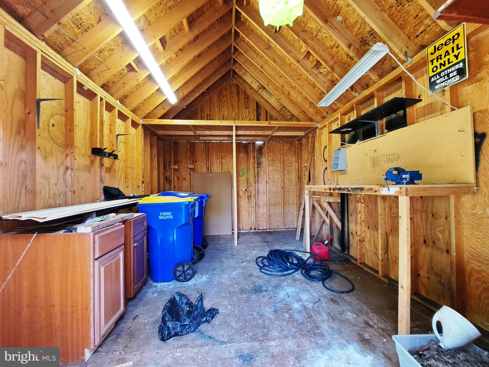 213 North Main Street Jacobus, PA 17407 - Photo 34 of 35 Shed Interior with Lighting