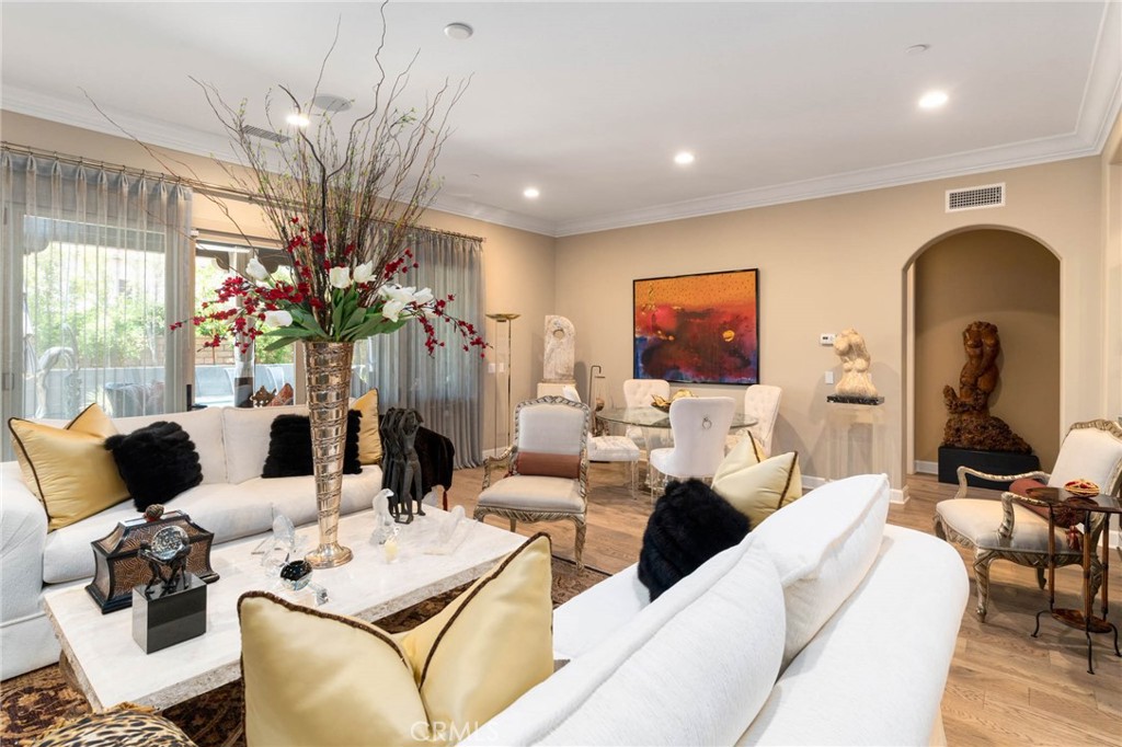 7 Zephyr Irvine, CA 92602 - Photo 20 of 52 a living room with furniture and a fireplace