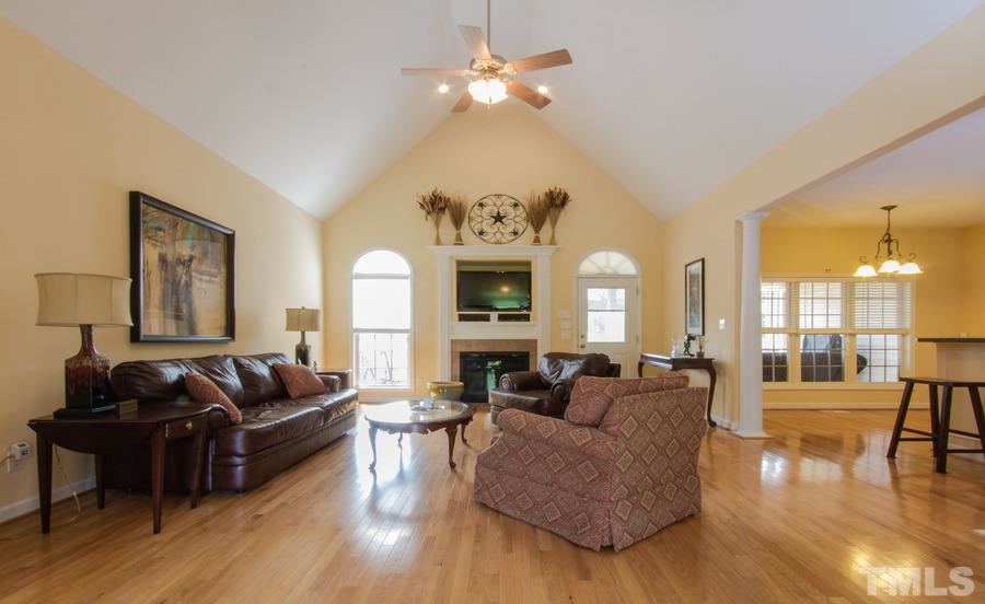 9204 Little Ridge Place Zebulon, NC 27597 - Photo 3 of 19 Site Built Gleaming Hardwood Floors!