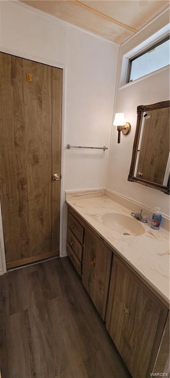 5642 Rocky Road Fort Mohave, AZ 86426 - Photo 4 of 27 a bathroom with a sink and a mirror