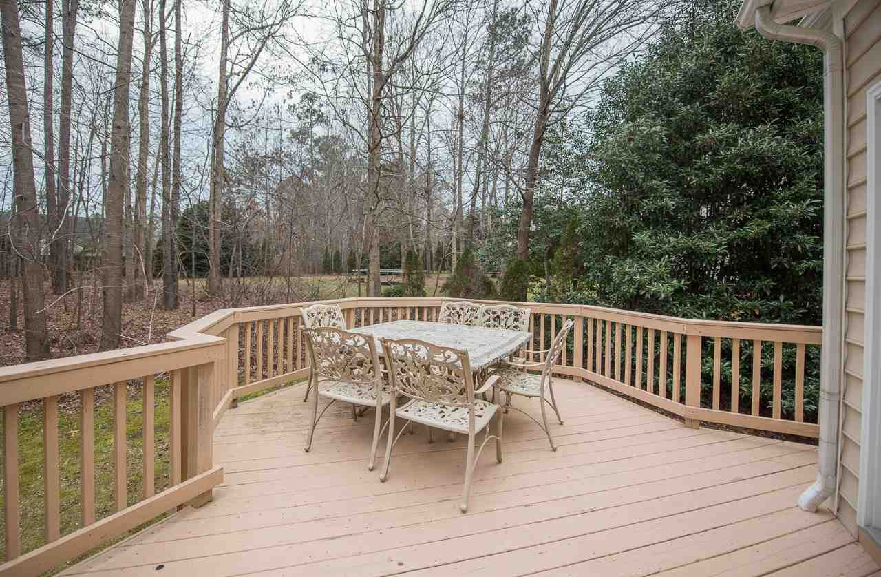 4424 Fairview Ridge Lane Apex, NC 27539 - Photo 21 of 25 Entertain the family/friends on the large back deck Patio/Deck