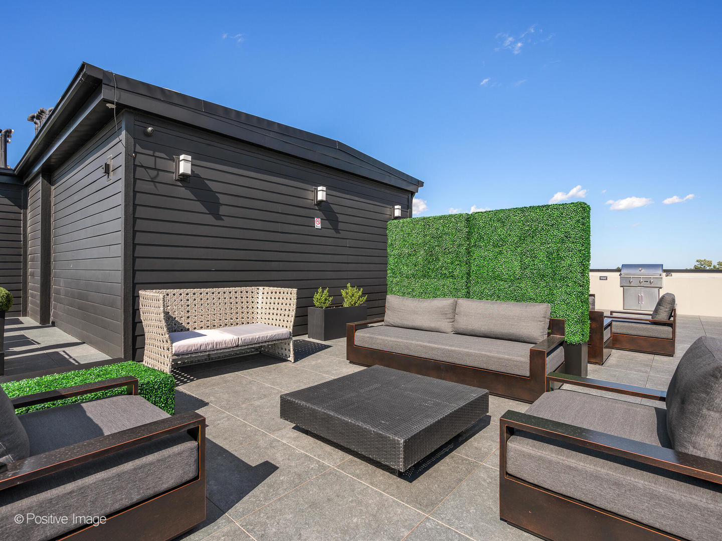 2801 Thatcher Avenue, Unit 303 River Grove, IL 60171 - Photo 31 of 33 a backyard of a house with seating space