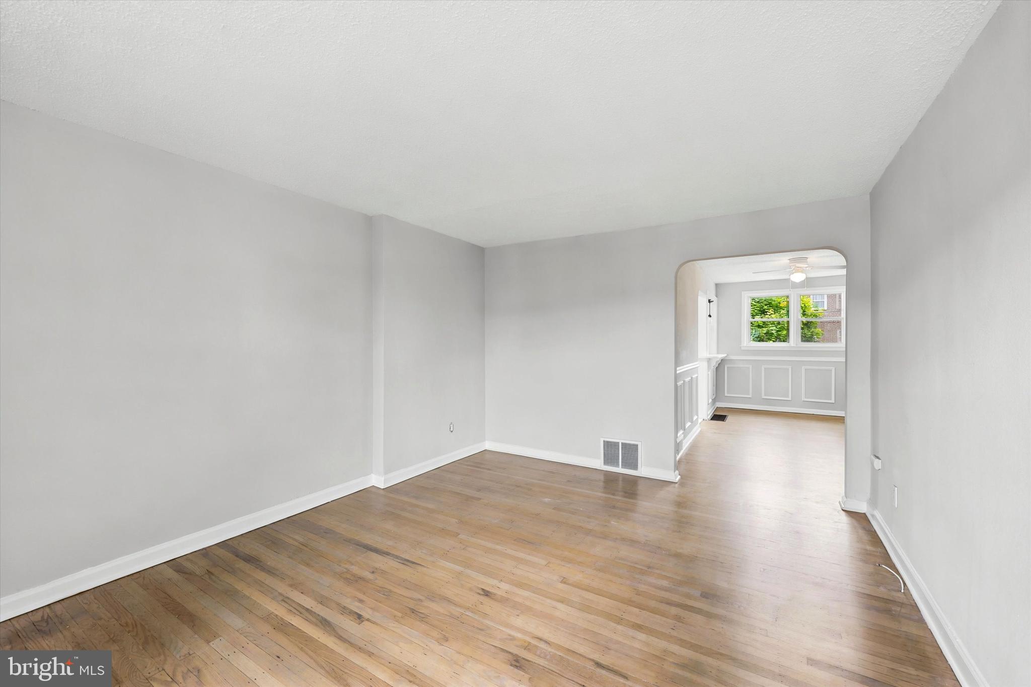 2052 Heather Road Folcroft, PA 19032 - Photo 5 of 17 a view of empty room with wooden floor