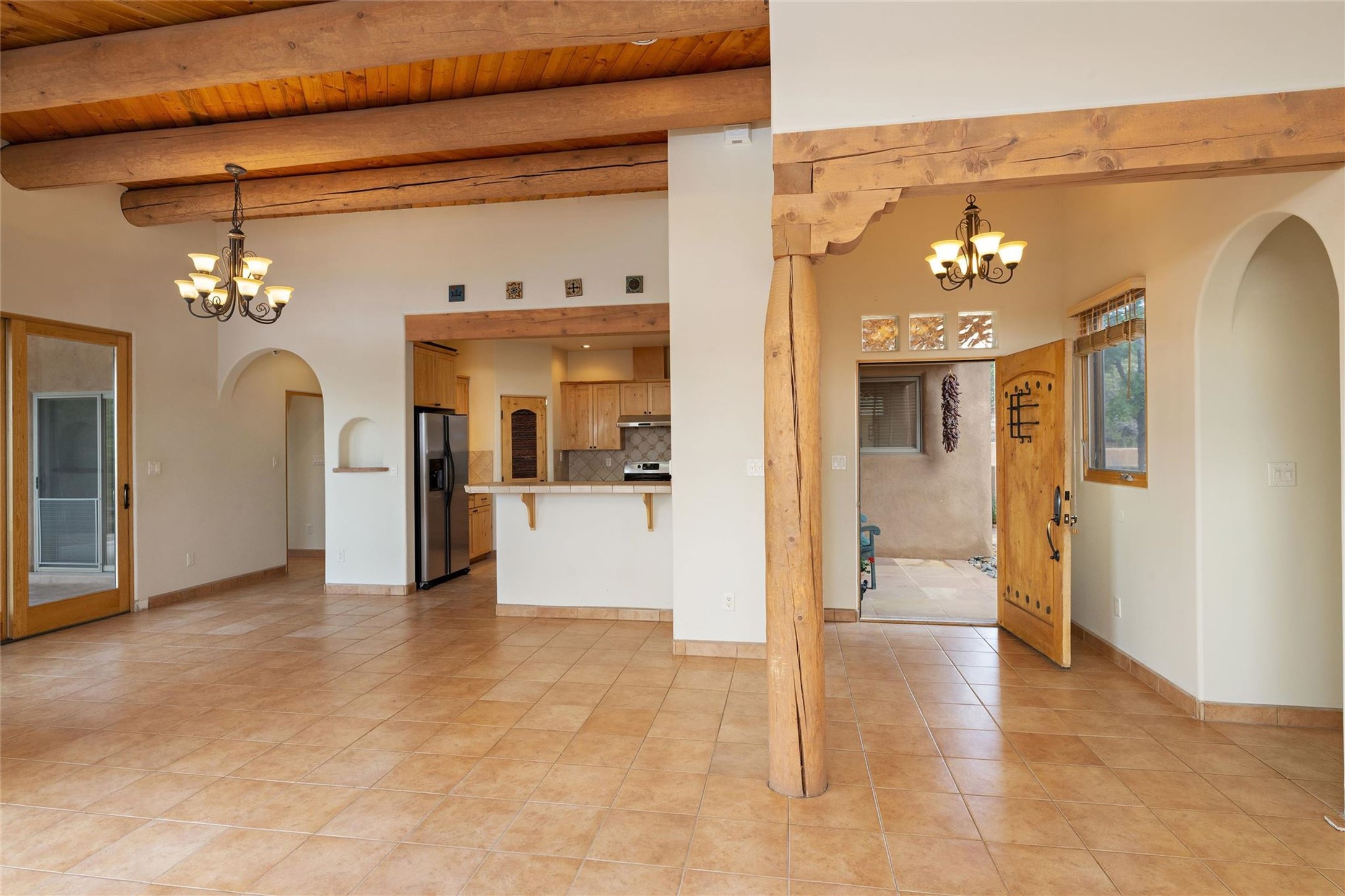 5 Rico Court Santa Fe, NM 87508 - Photo 8 of 32 Kitchen view and entryway