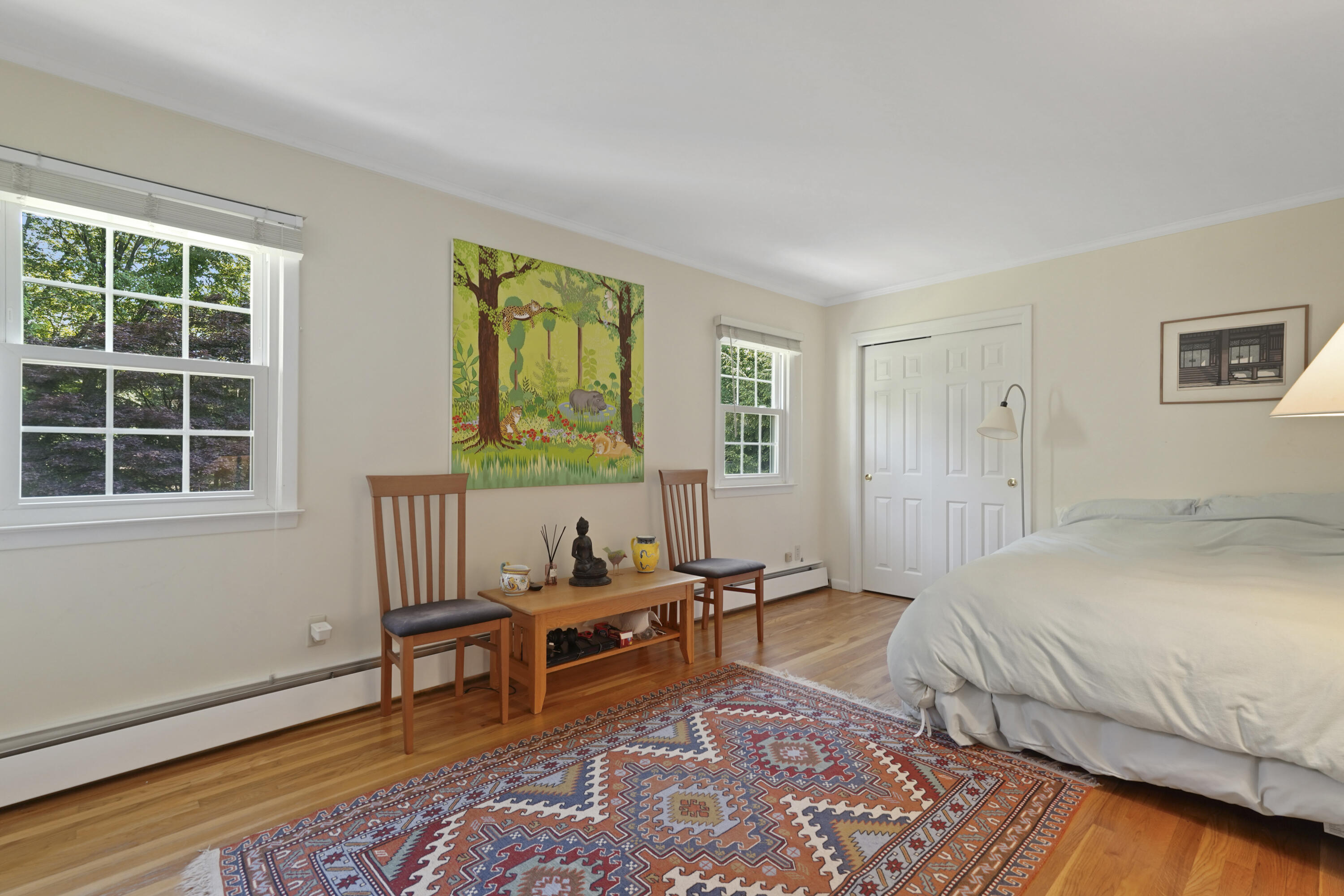 34 Summit Ridge Road New Canaan, CT 06840 - Photo 16 of 28 a bedroom with furniture and a window