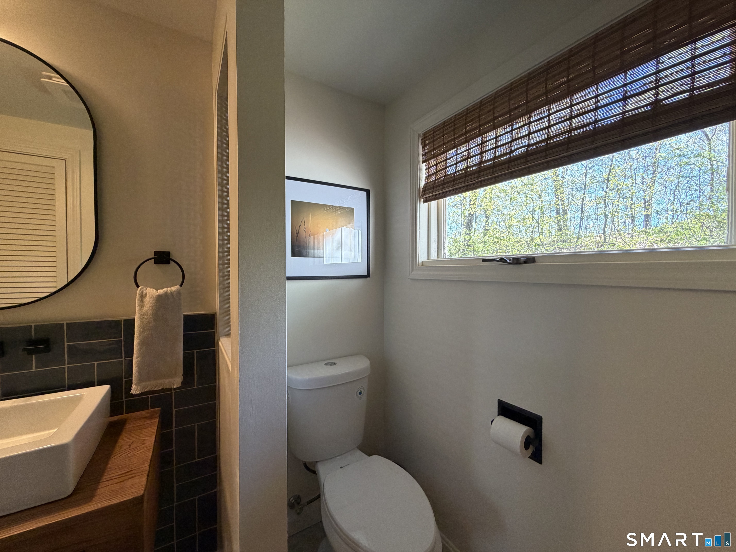 Undisclosed Address Meriden, CT 06451 - Photo 27 of 35 Toilet separated a bit with higher window again to private side area