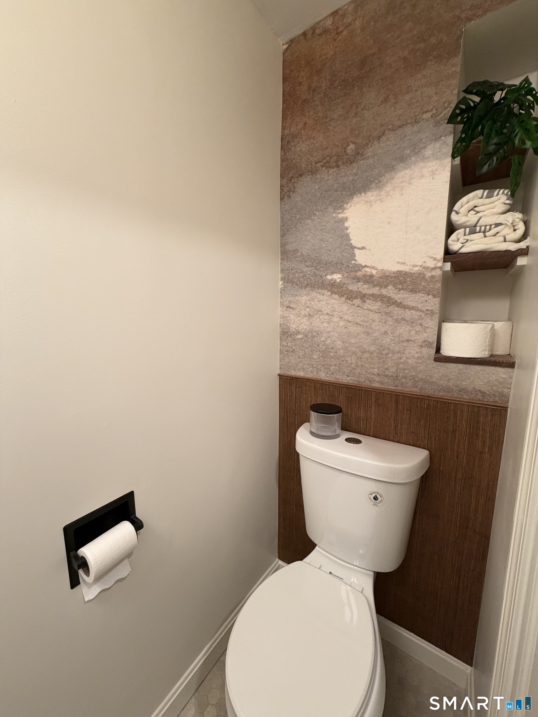 Undisclosed Address Meriden, CT 06451 - Photo 30 of 35 Brand new half bath off hallway with pocket door
