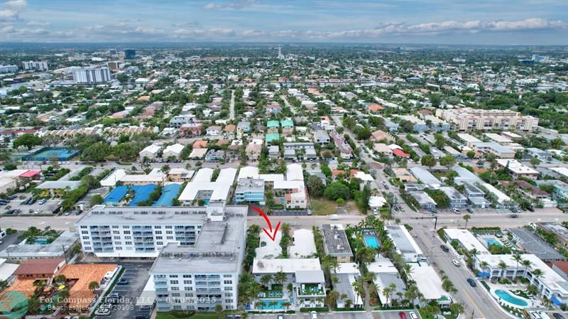 4548 North Ocean Drive, Unit 4 Lauderdale-by-the-Sea, FL 33308 - Photo 22 of 48 an aerial view of multiple house