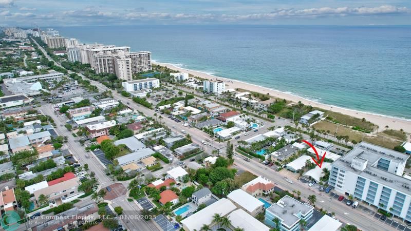 4548 North Ocean Drive, Unit 4 Lauderdale-by-the-Sea, FL 33308 - Photo 26 of 48 a city view with tall buildings