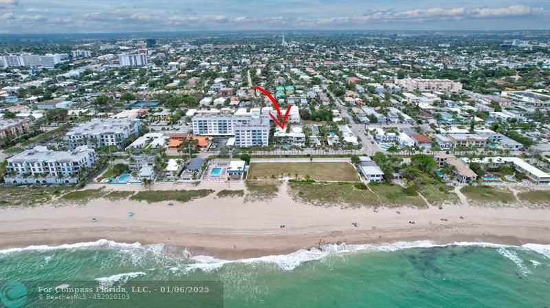 4548 North Ocean Drive, Unit 4 Lauderdale-by-the-Sea, FL 33308 - Photo 30 of 48 an aerial view of multiple house