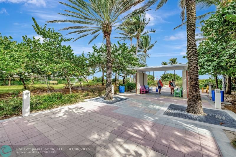 4548 North Ocean Drive, Unit 4 Lauderdale-by-the-Sea, FL 33308 - Photo 38 of 48 a view of a house with a small yard and a large tree