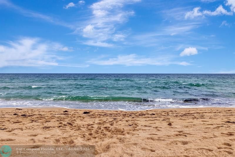 4548 North Ocean Drive, Unit 4 Lauderdale-by-the-Sea, FL 33308 - Photo 41 of 48 a view of ocean view with beach