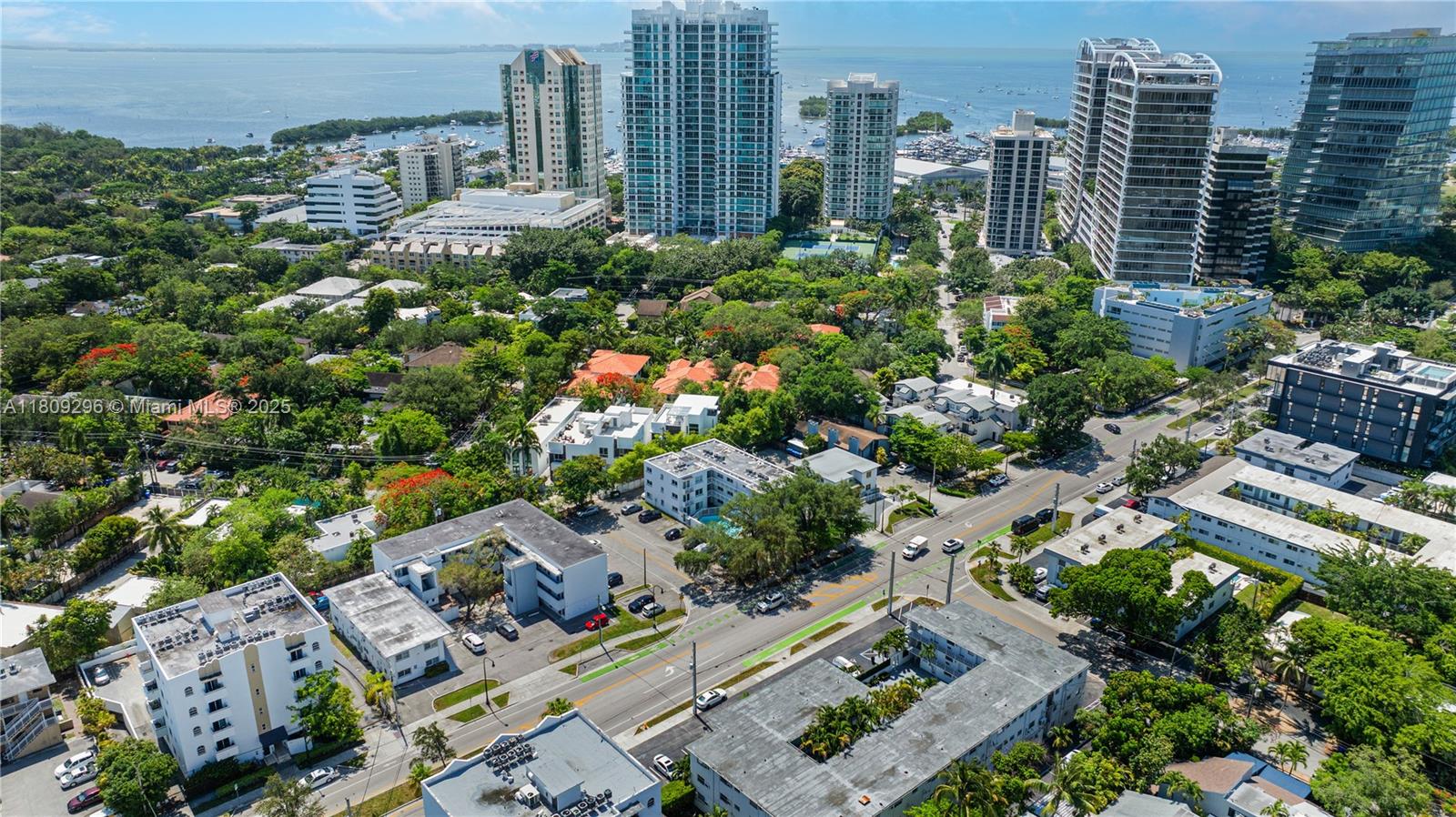 3101 Southwest 27th Avenue, Unit 203 Miami, FL 33133 - Photo 22 of 25 a view of a city with tall buildings